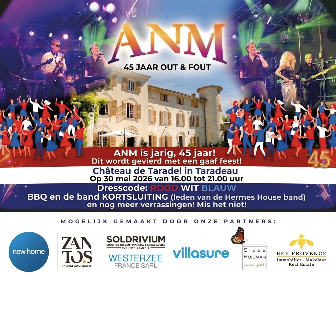 Lustrumfeest 45 jaar ANM